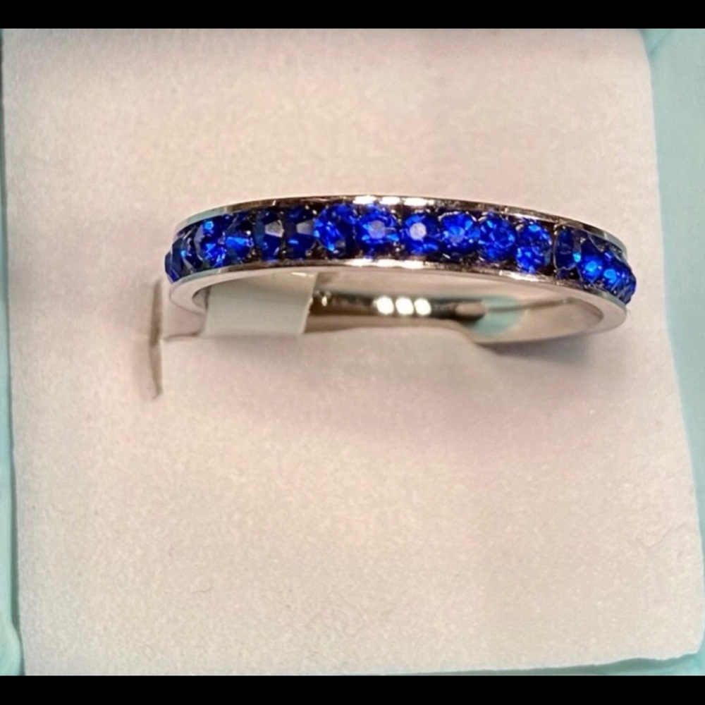 🔥  Blue Sapphire ring.❤️💕🎁